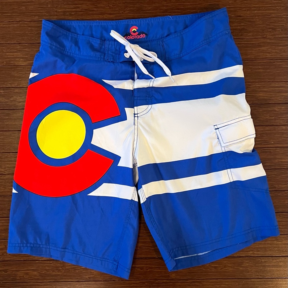 Colorado Board Shorts Men's 32 Swim Trunks
SwimSuit Swimwear Mens